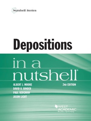 Depositions in a Nutshell - ebook